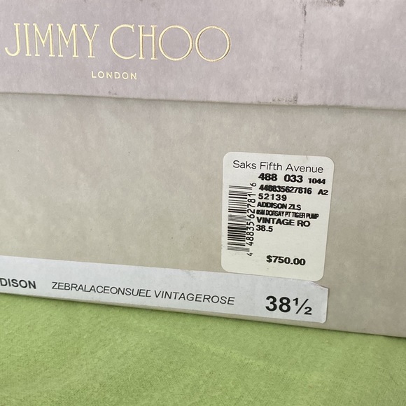 JIMMY CHOO sling stilettos nova dark blue made in Italy. - Picture 10 of 16